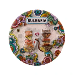 Магнитна фигурка, Котета, 7 см/диаметър